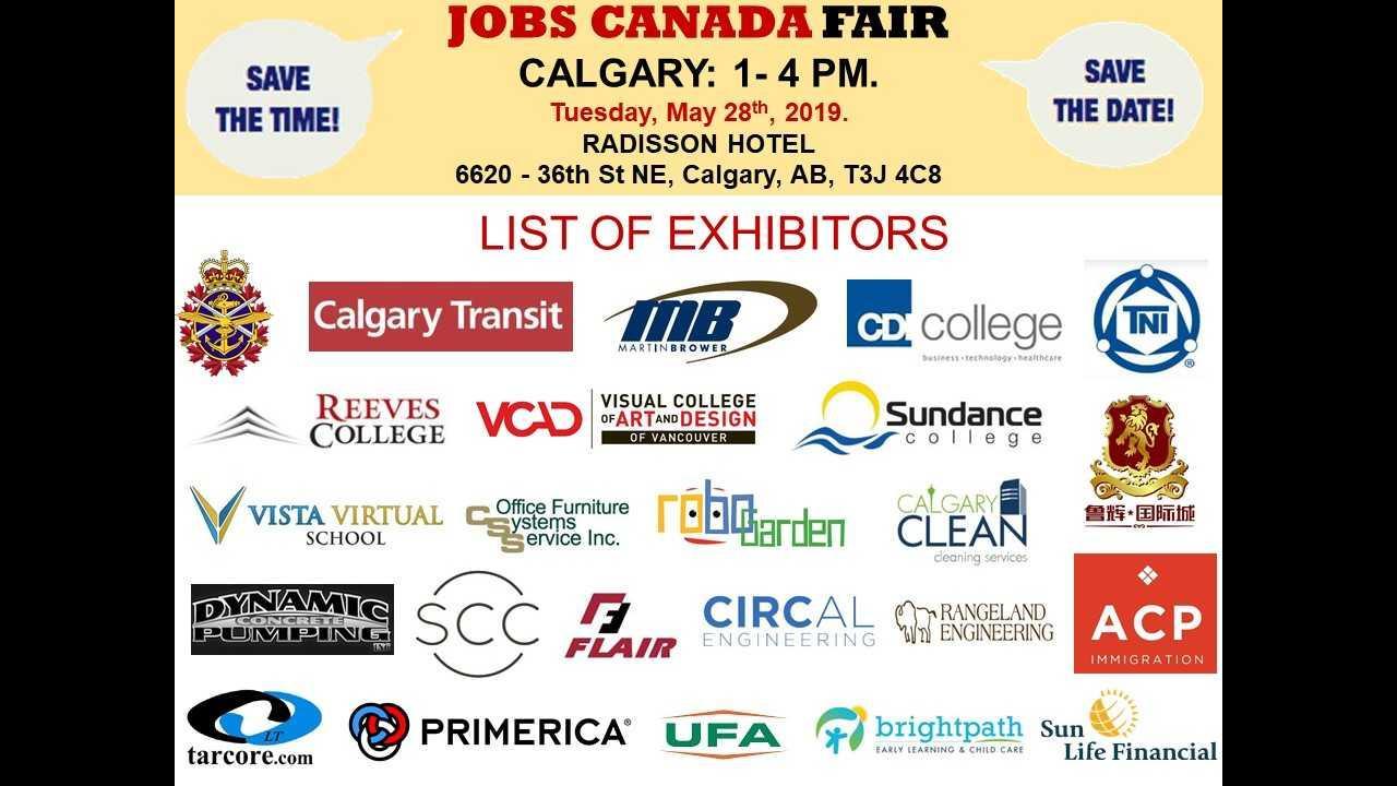 Calgary Job Fair 2025 Schedule Rheta Jeralee