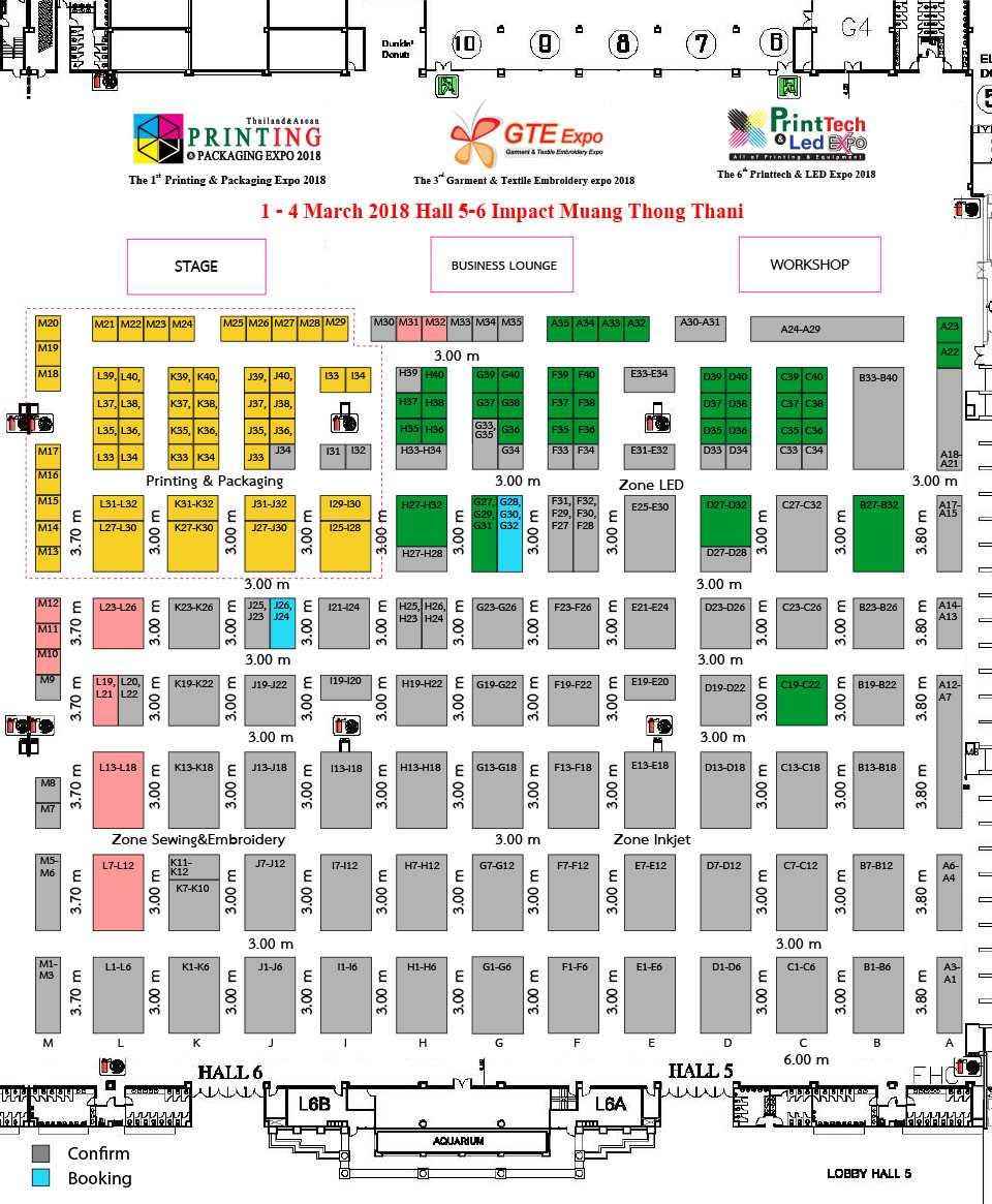 PrintTech & Signage Expo (Mar 2024), Print Tech & Signage Expo, Pak Kret Thailand Trade Show
