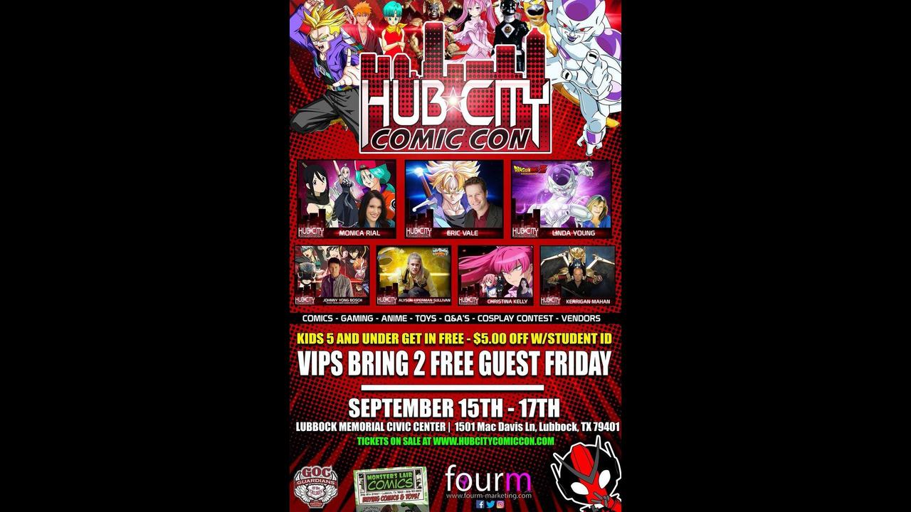 Hub City Comic Con (Aug 2023), Lubbock USA Trade Show