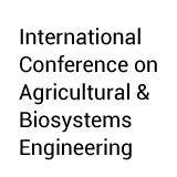 International Conference on Agricultural and Biosystems Engineering