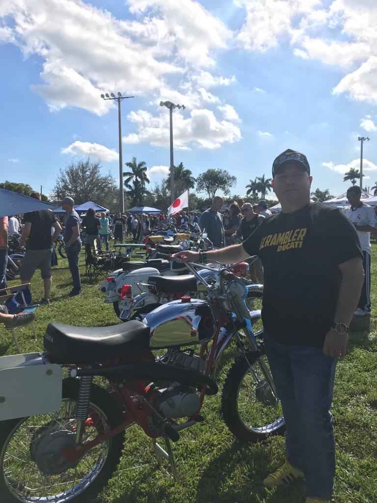 Dania Beach Vintage Motorcycle Show (Jan 2024), Hollywood USA Trade Show