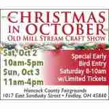 Christmas In October Findlay Ohio 2022 Christmas In October Arts Craft Show (Oct 2022), Findlay Usa - Trade Show