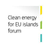 Clean Energy...