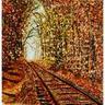 Learn to Paint an Autumn Scene with Alcohol Inksimg