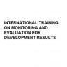 International training on Monitoring and Evaluation for Development Resultsimg