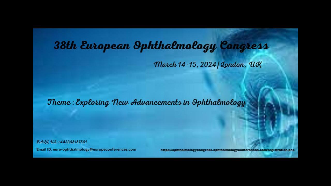 EuroOphthalmology (Mar 2024), European Ophthalmology Congress