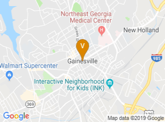 map of Brenau University