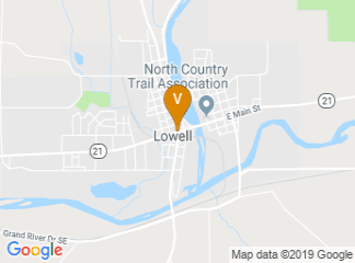 map of The Grand Agricultural Center of West Michigan