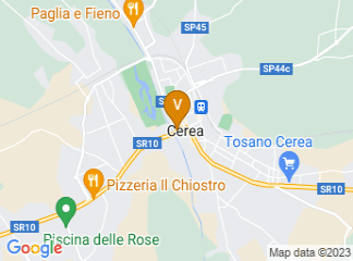 map of AREA EXP - Centro eventi Cerea
