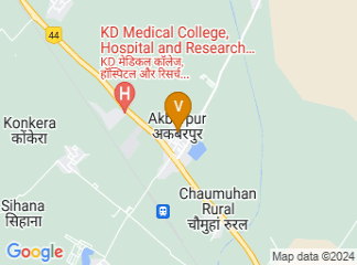 map of GL Bajaj Group of Institutions, Mathura