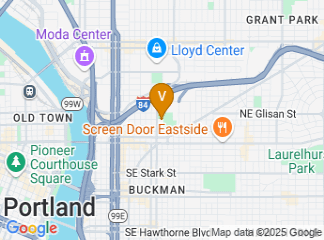 map of Pacificorp Portland