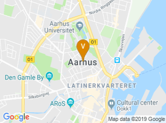 map of VIA University College - Campus Aarhus C