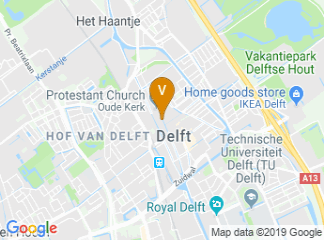 map of TU Delft Library