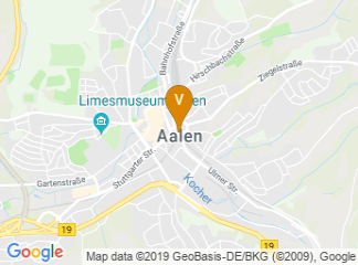 map of Ostertag Aalen - Events Hochzeiten Tagungen