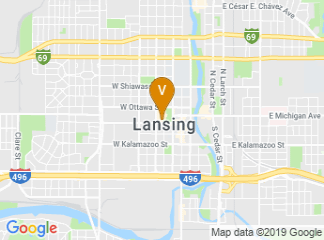 map of Lansing Community College