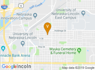map of Hyatt Place Lincoln Downtown Haymarket 600 Q St Lincoln Nebraska United States