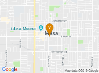 map of Mesa Market Place Swap Meet