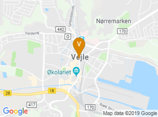 map of FDF Lejrcenter Vork