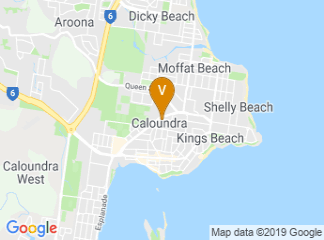 map of Caloundra RSL