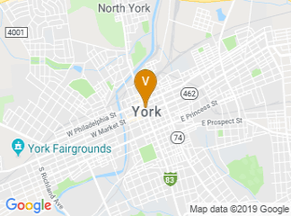map of Penn State Extension York County