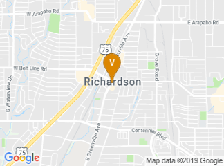 map of Eugene McDermott Library MC Richardson TX USA