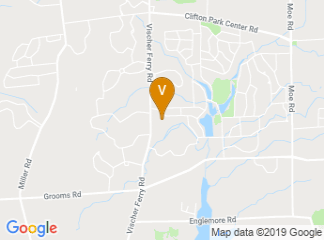 map of Clifton Park Fire Department
