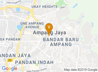 map of Flamingo by the lake kuala lumpur No 5 Tasik Ampang Jalan Hulu Kelang 68000 Ampang Selangor Darul Ehsan Malaysia
