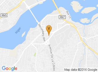 map of Radisson Blu Hotel