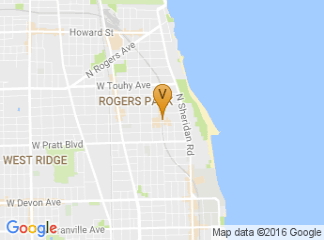 map of Rogers Park