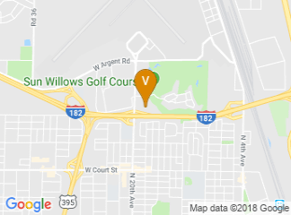 map of Red Lion Hotel Pasco