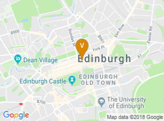 map of The Principal Edinburgh