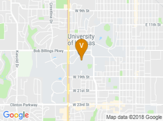 map of University of Kansas