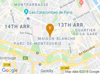 map of Telecom ParisTech