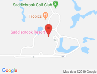 map of Saddlebrook Resort