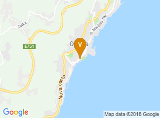 map of Hotel Milenij