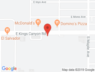 map of The Big Fresno Fair