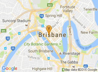 map of Brisbane Conference and Exhibition Centre