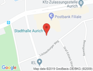map of Stadthalle Aurich