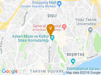 map of Ramada Plaza Istanbul City Center