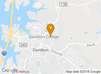 map of Davidson College