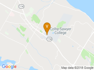 map of Colby-Sawyer College