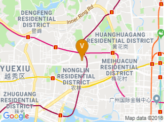 map of Guangzhou Sanyu Hotel