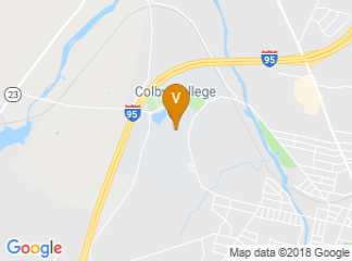 map of Colby College
