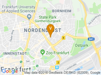 map of Saalbau Bornheim