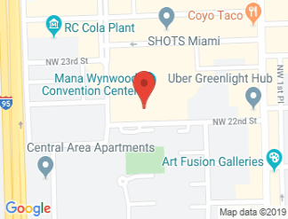 map of Mana Wynwood Convention Center