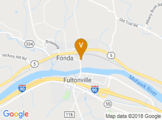 map of Fonda Fairgrounds