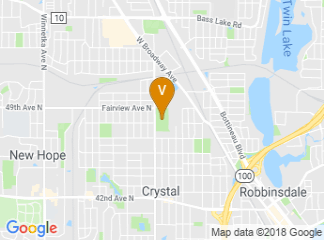 map of Crystal Community Center