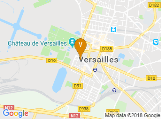 map of Versailles Convention Center