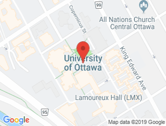 map of University of Ottawa