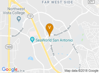 map of Hilton San Antonio Hill Country Hotel & Spa